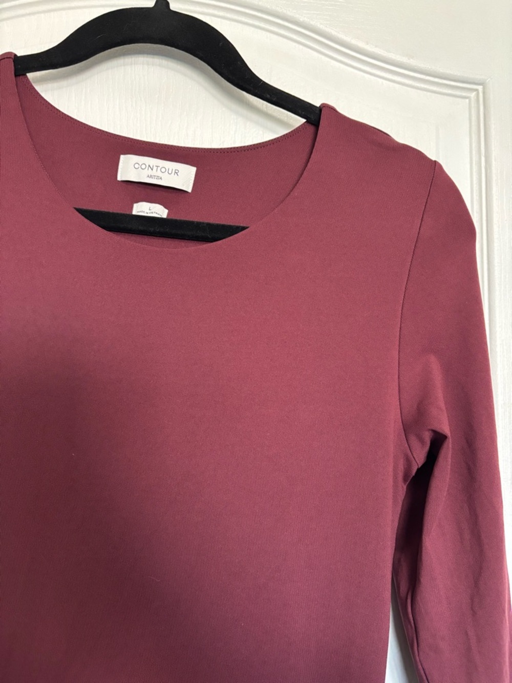 ARITZIA Contour Crew Longsleeve Maxi Dress - Picture 8 of 10